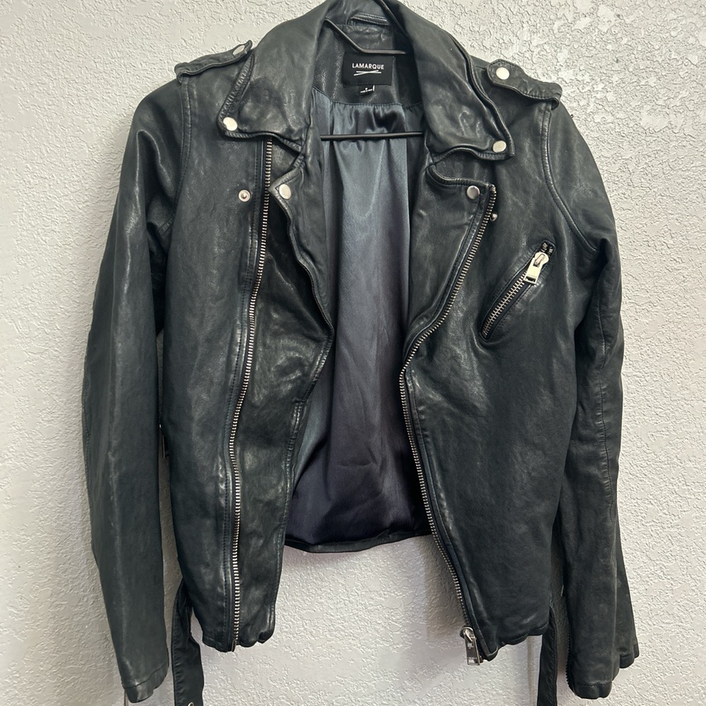 Lamarque leather jacket